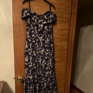 Strapless womens dress